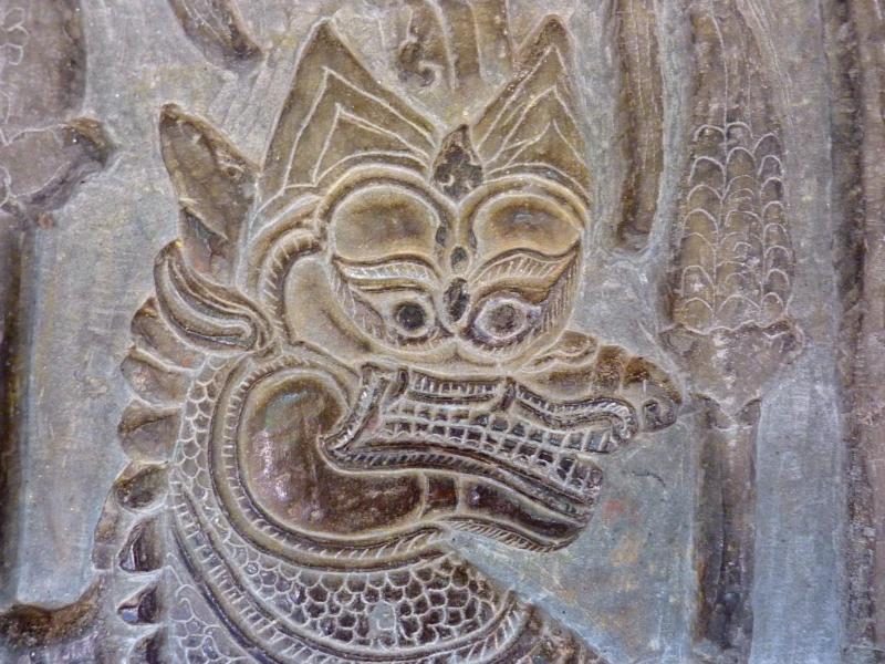 Vishnu and the Asuras Naga