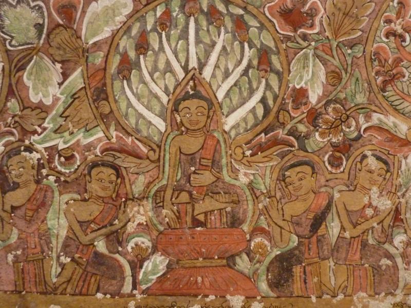 Worshipping the Buddha, Po Win Daung, Monywa