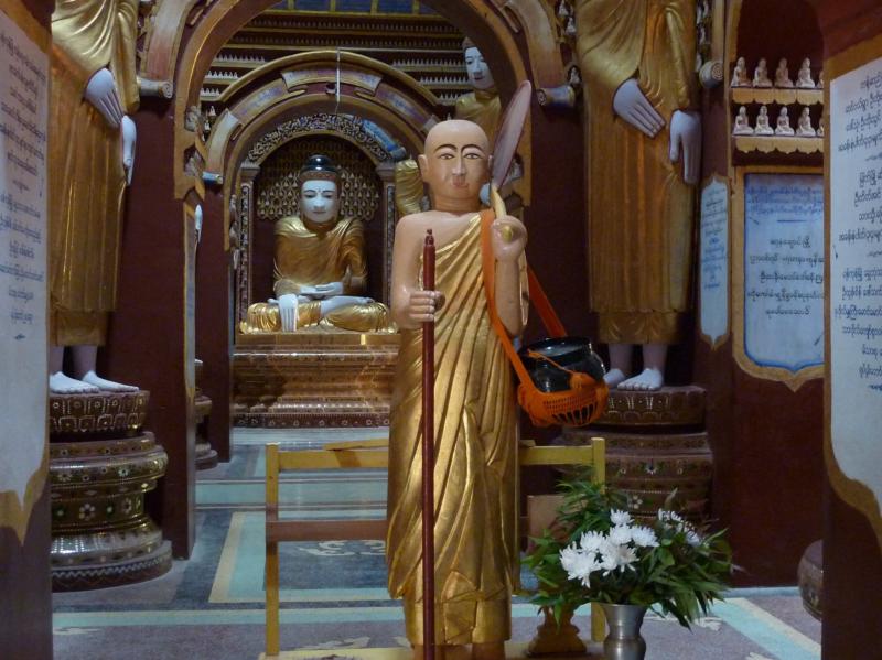 The Buddha and Ananda