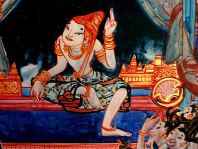 King Mangrai giving Judgement