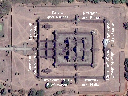 Plan of Angkor Wat