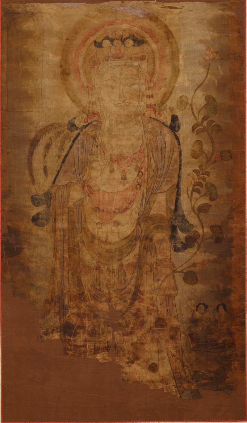 18 Avalokiteśvara Standing with Willow Spray