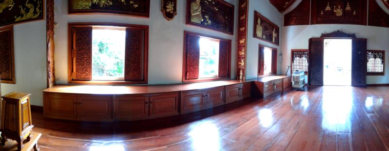 Panorama Inside the Shrine Hall