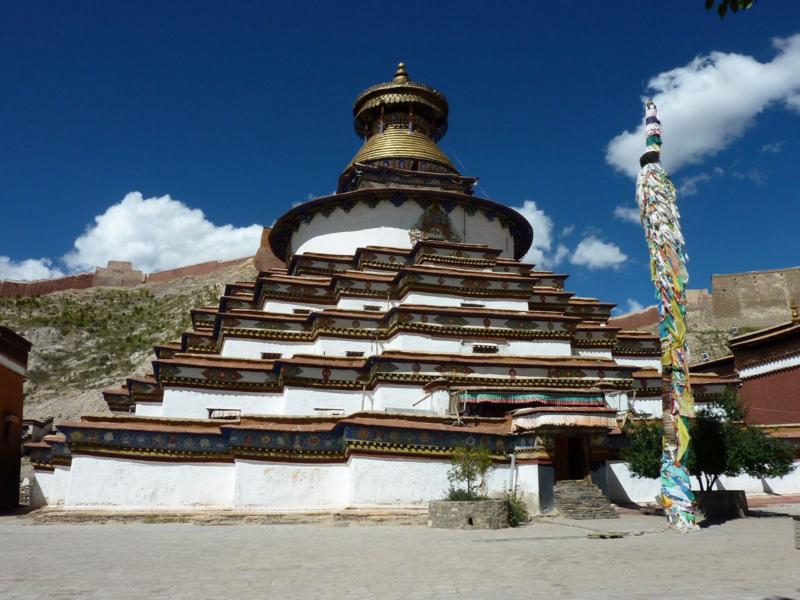 Kunbum Stupa in Palcho Monastery, Gyantse