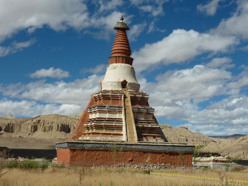 Ancient Stupa at Toling Monastery