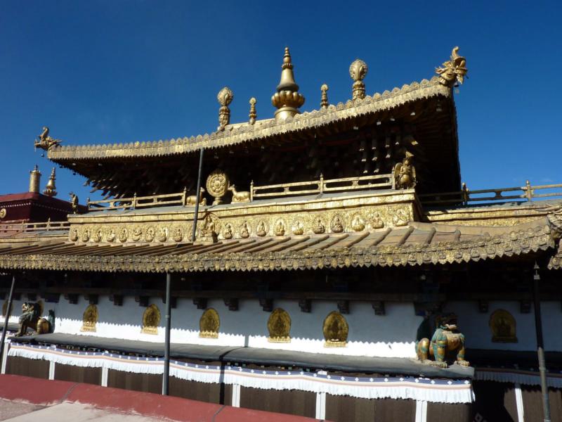 The Golden Roofs of the Jorkong, Lhasa