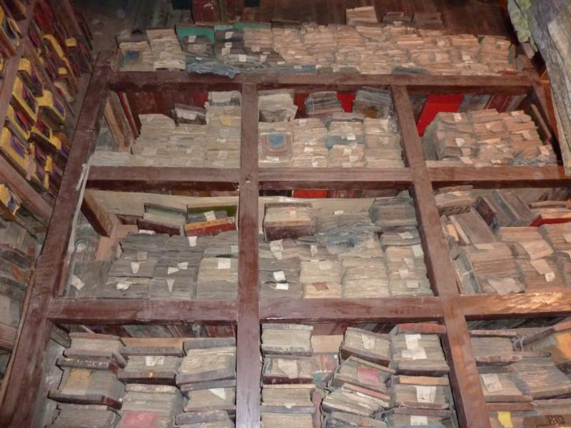 Ancient Manuscripts, Sakya Monastery, Shigatse