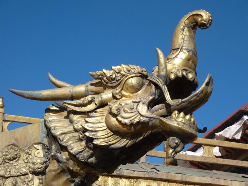 Golden Dragon, Jorkong Temple, Lhasa