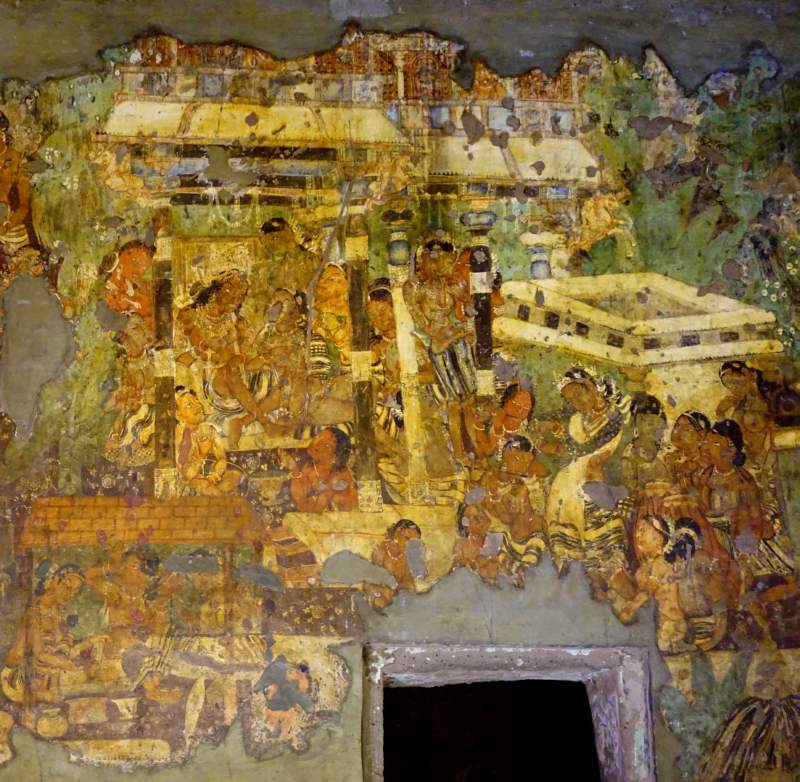 Cave 1, Painting