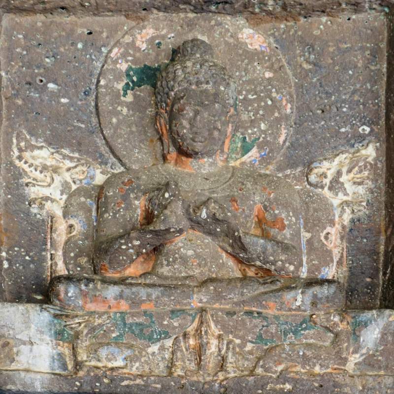Cave 20, Buddha Figure