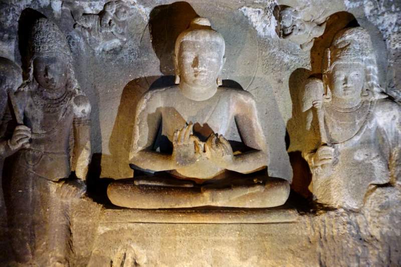 Cave 21, Buddha Teaching