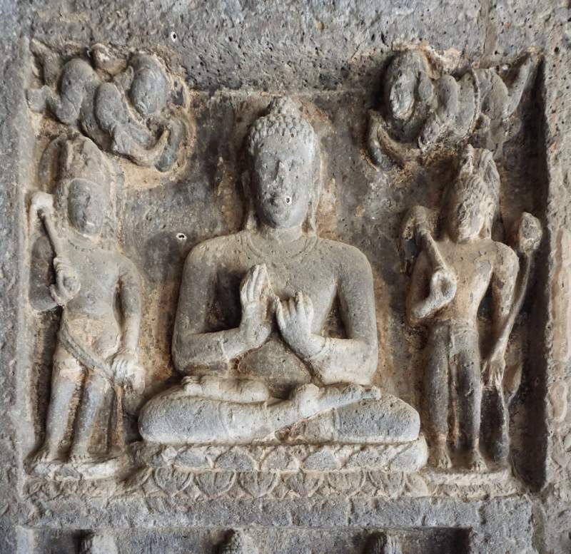 Buddha, Bodhisattvas and Devas