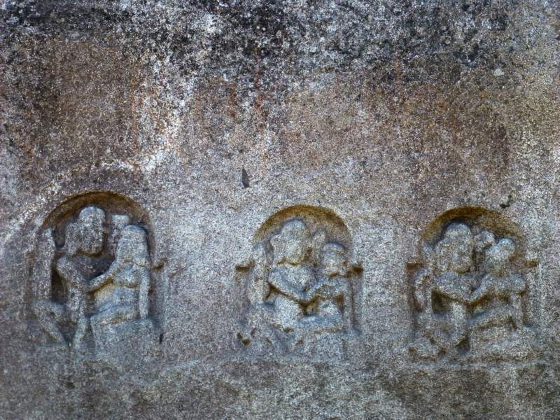 Rock Carved Figures