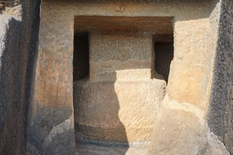 Close Up of Small Chaitya Cave