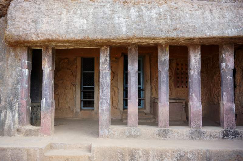 Vihara with Carved Walls