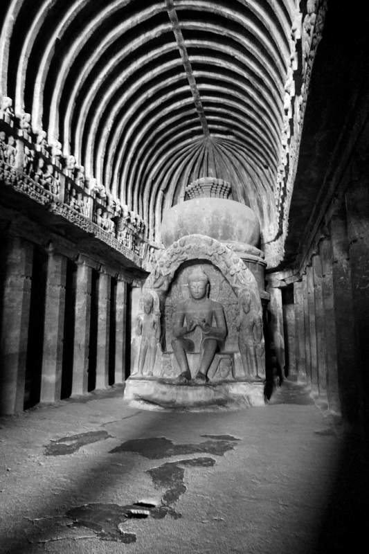 Cave 10, Chaitya and Roofing