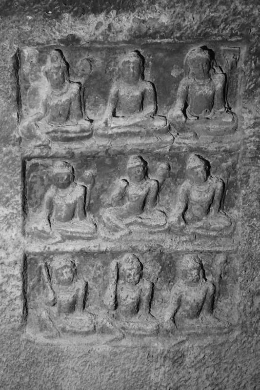 Cave 12, Panel Reliefs