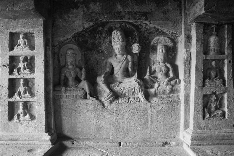 Cave 12, Bodhisattvas and Wall Panels