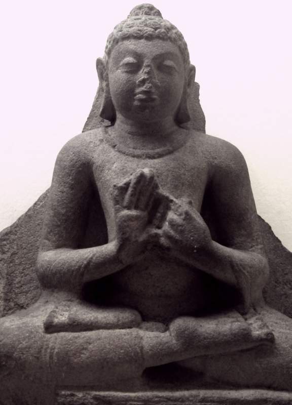 077 Buddha Preaching, 5c, Sarnath