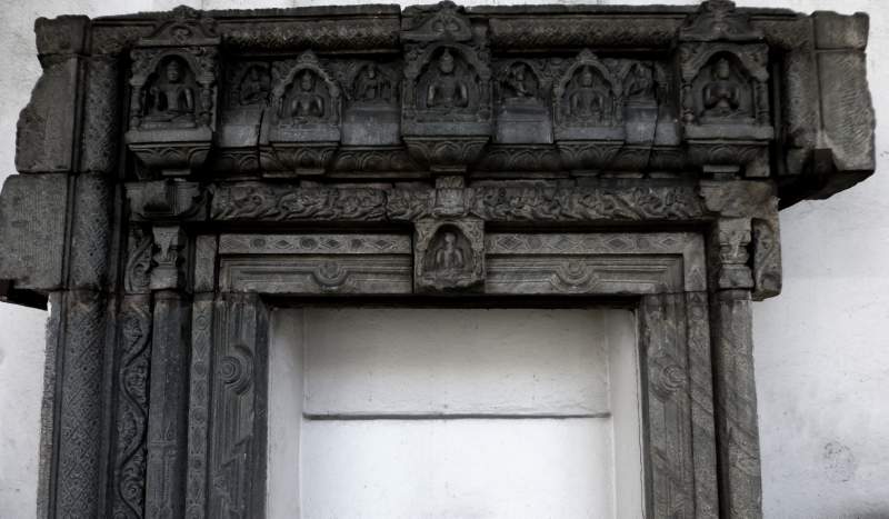 141 Temple Door, 10c, Bihar