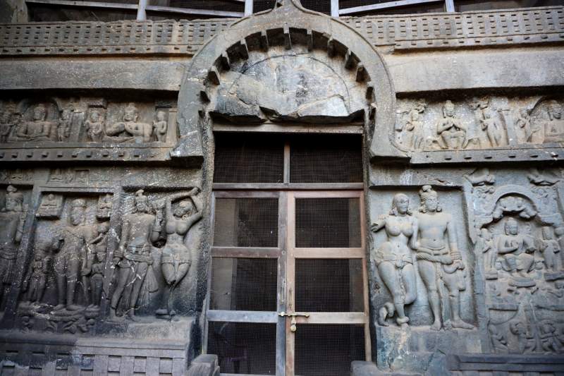 Chaitya Hall Doorway