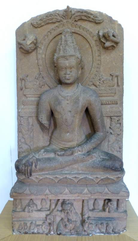 013 Buddha calling Earth, 11c, Ratnagiri