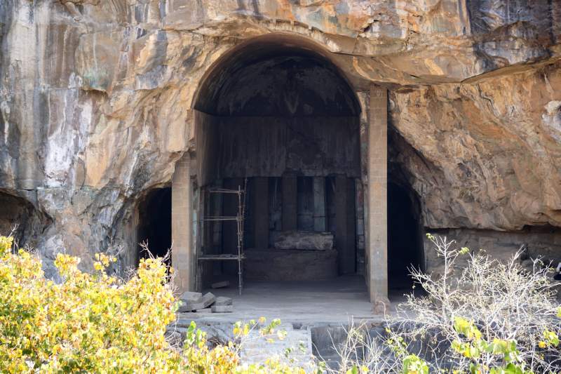Fron View of Chaitya Hall