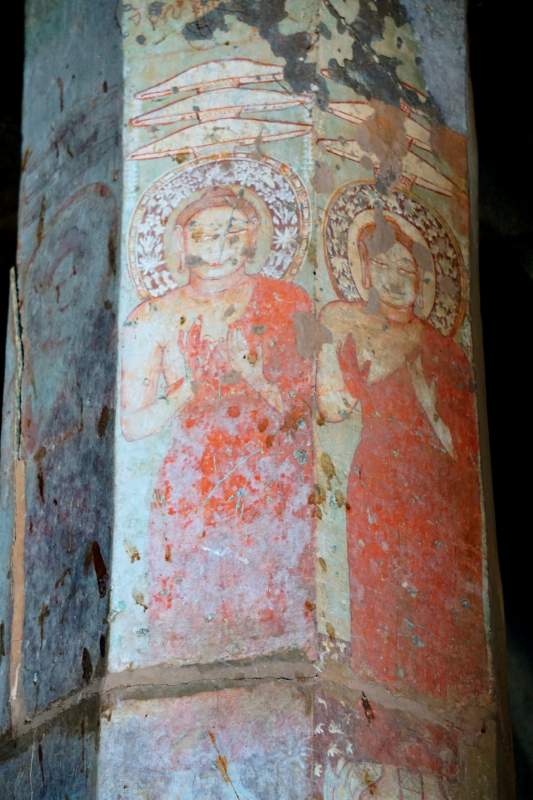 Buddhas with Umbrellas