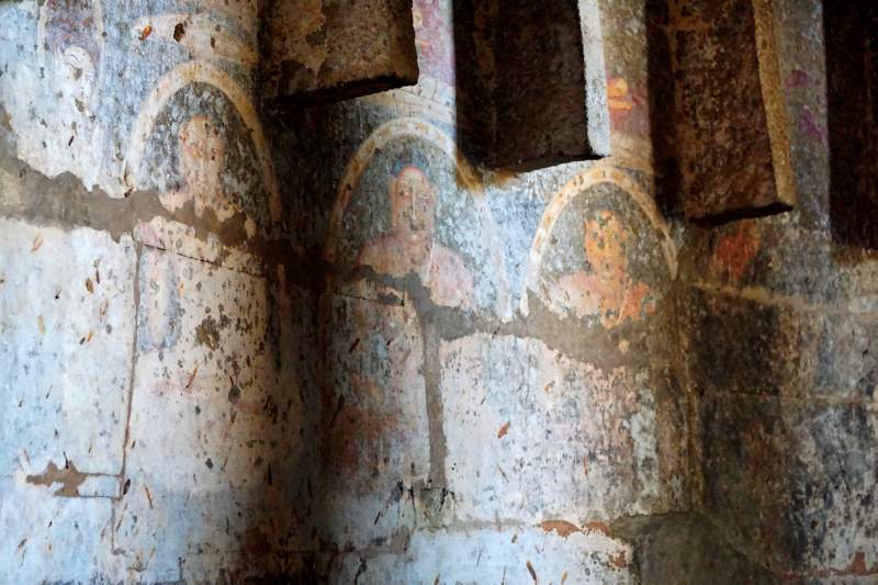 Paintings round the Apse