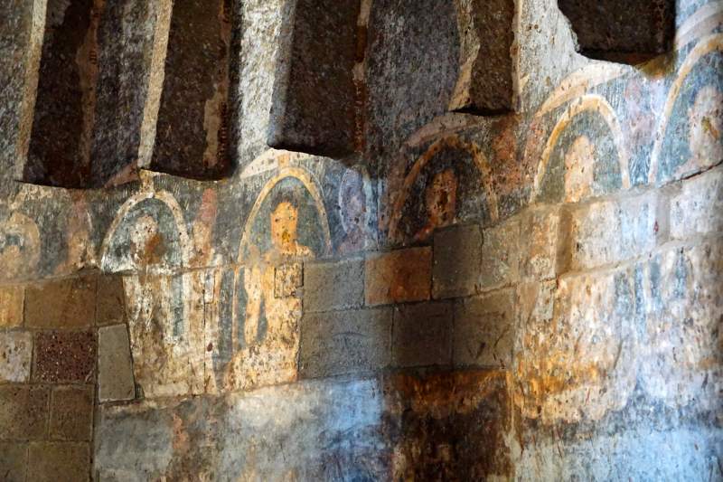 Paintings round the Apse