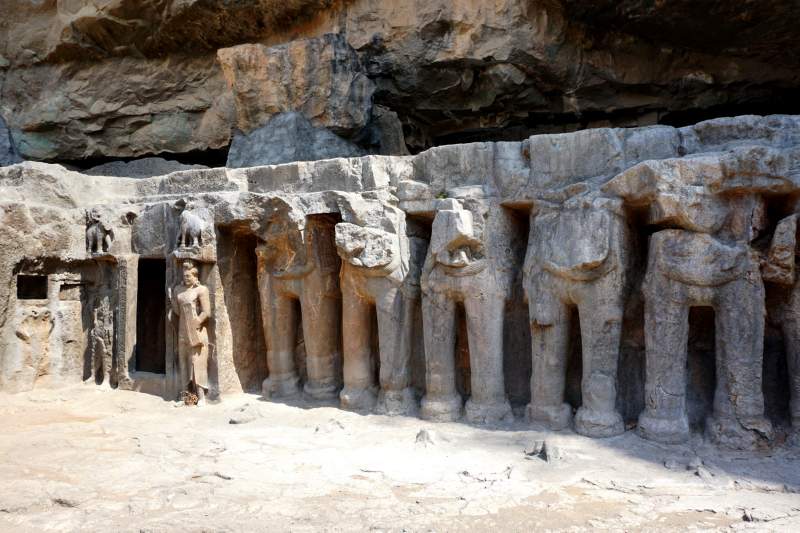 Broken Elephant Figures