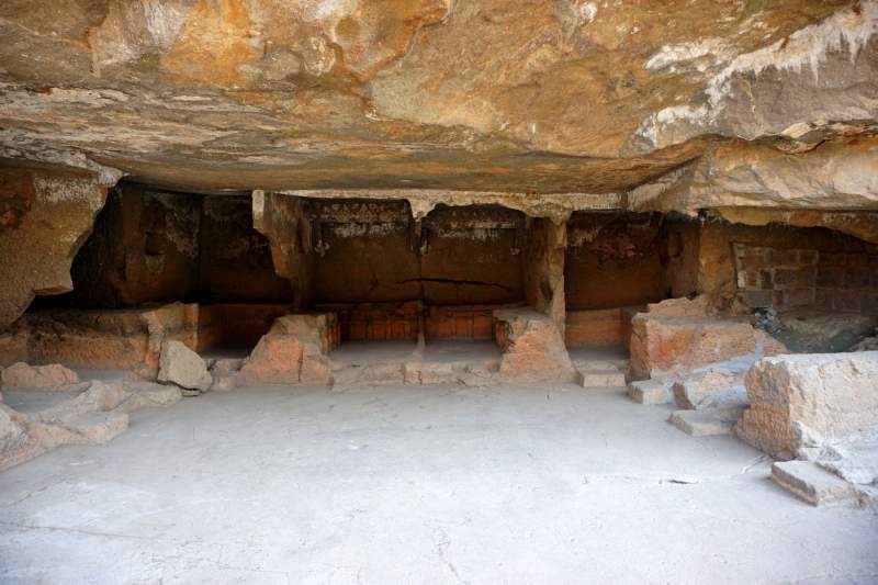 Cave 6 with Broken Walls