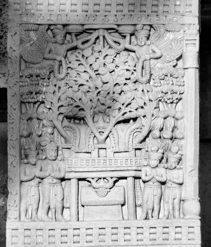 Temple built by Asoka at Bodh-Gaya