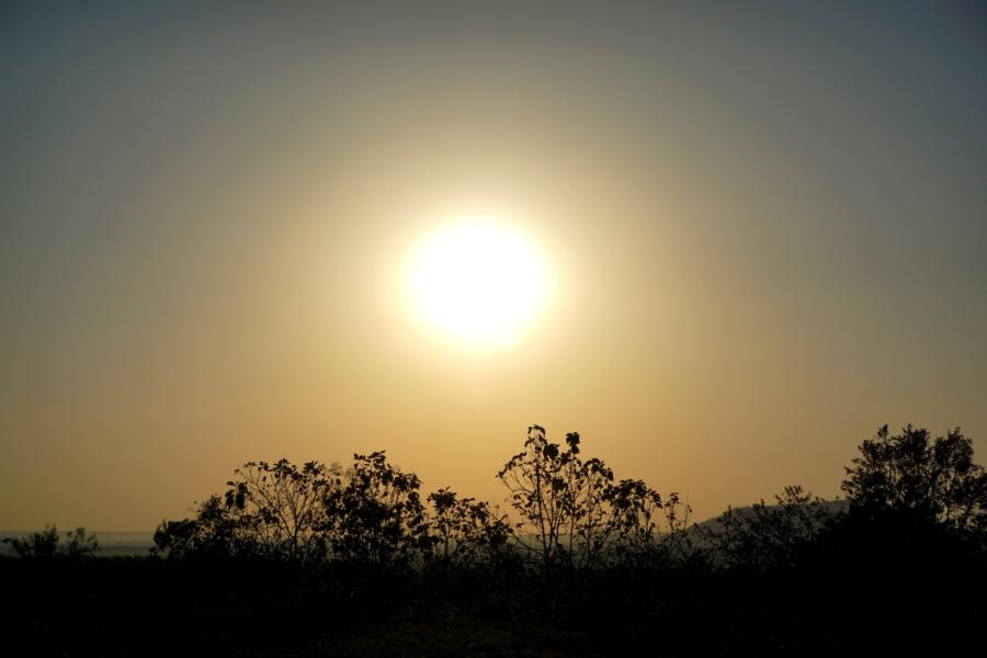 Sun Setting