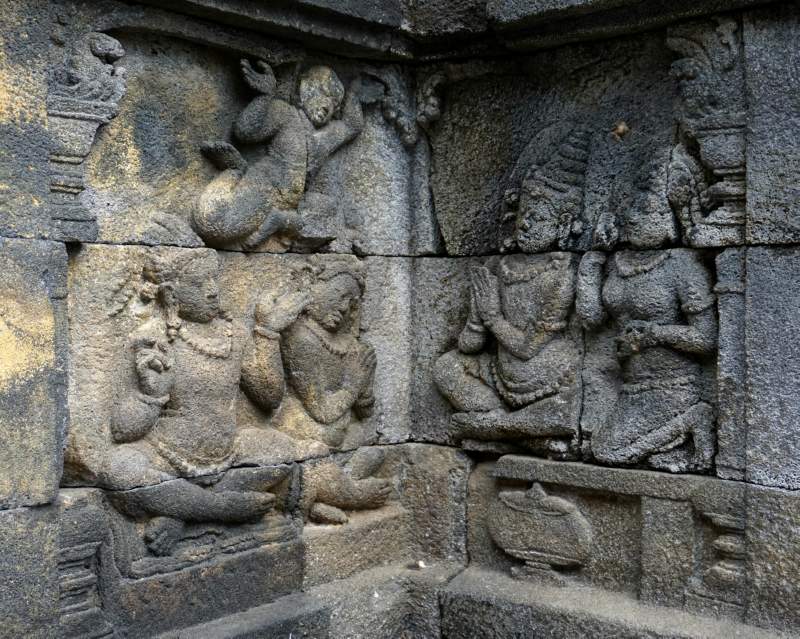 Jātaka, The Buddha’s Past Birth-Stories, Level 1 Balustrade, Top, at ...