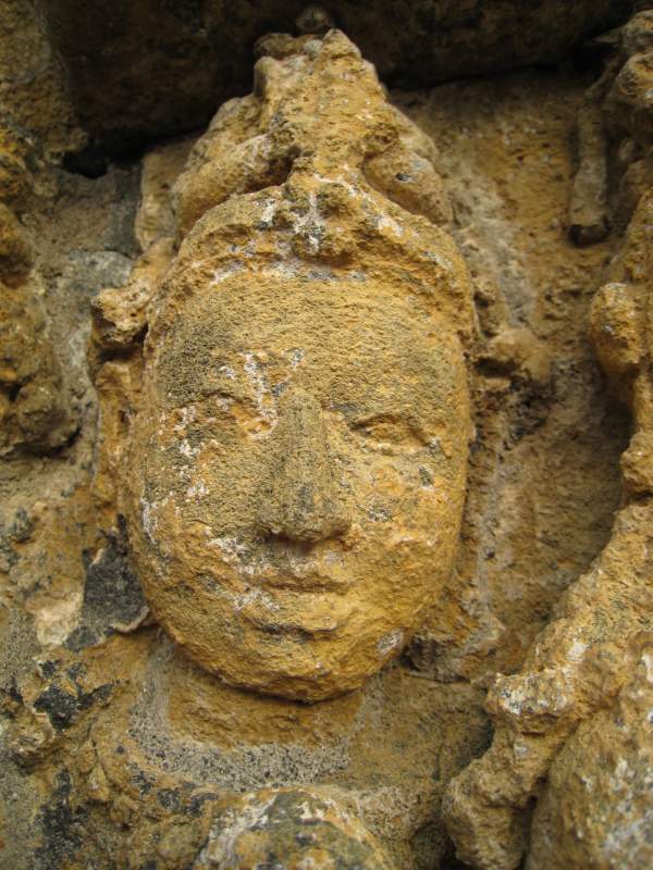 The Bodhisattva inside Queen Maya’s Womb (detail, bottom left)