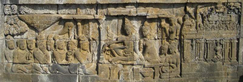 Divyavadana, East Wall, Panel 1 of 120, Sudhana and Manohara