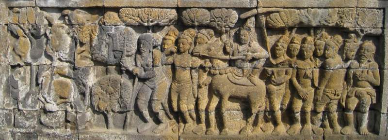 Divyavadana, East Wall, Panel 2 of 120, Sudhana and Manohara