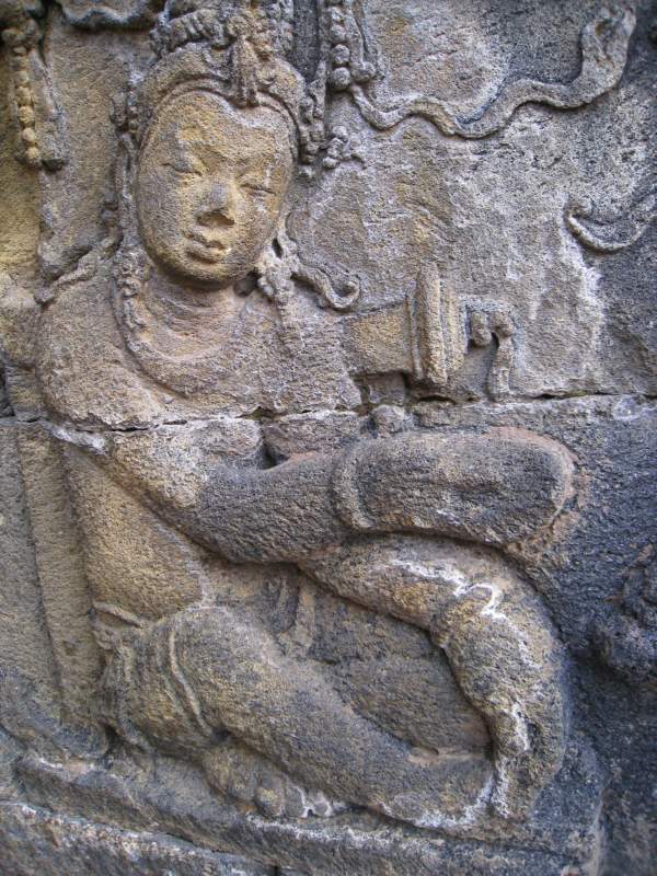 Divyavadana, East Wall, Panel 3 of 120, Sudhana and Manohara (detail, left)
