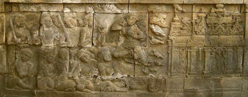 Divyavadana, East Wall, Panel 11 of 120, Sudhana and Manohara