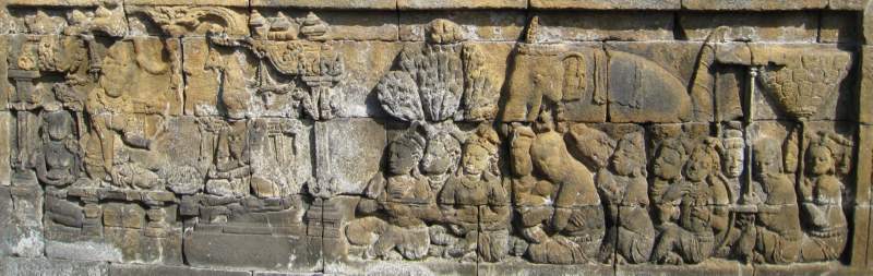 Divyavadana, East Wall, Panel 13 of 120, Sudhana and Manohara