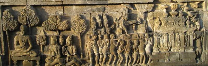 Divyavadana, North Wall, Panel 81 of 120, Rudrayana