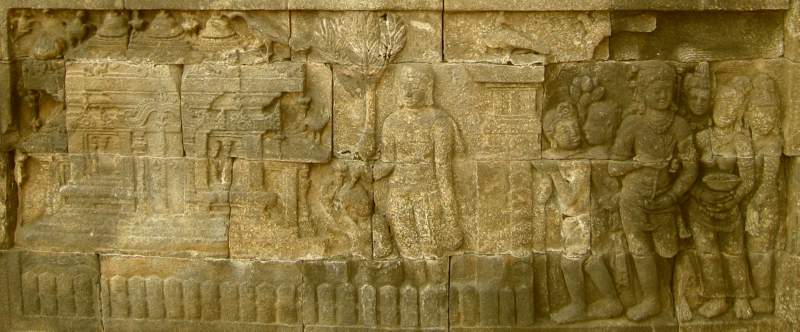 Divyavadana, North Wall, Panel 87 of 120, Rudrayana