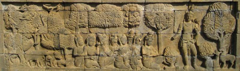 Divyavadana, East Wall, Panel 109 of 120, Maitrakanyaka