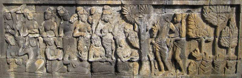 Divyavadana, East Wall, Panel 111 of 120, Maitrakanyaka