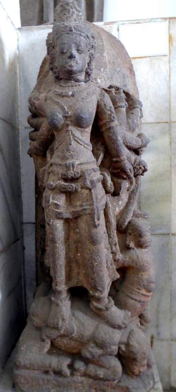 Durga Mahisasuramardini, Dieng, 7-8th c