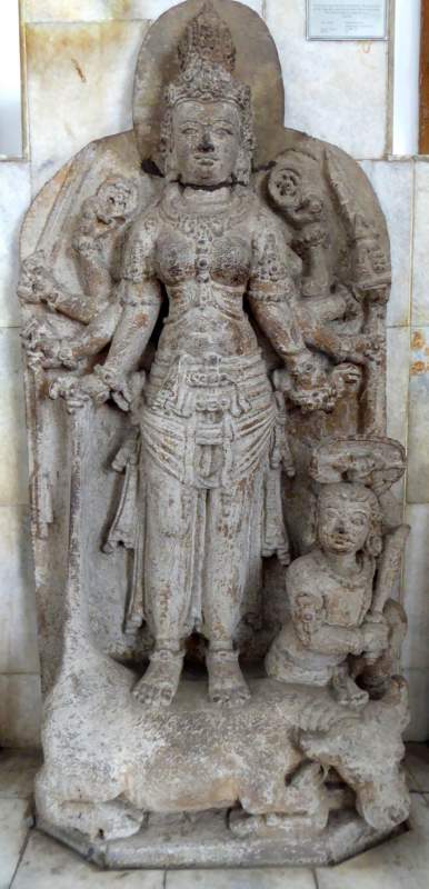 Durga Mahisasuramardini, Ngupit, Central Java, 8-9th c