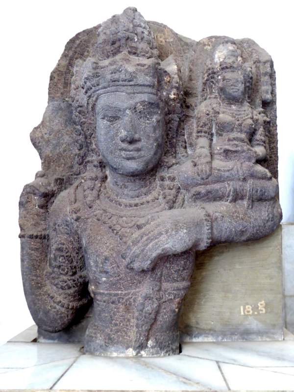 Visnu and Shakti, Prambanan, Central Java, 9-10th c