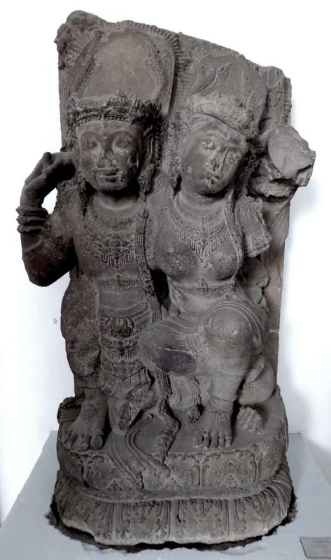 God and Goddess, Jebuk, East Java, 14-15th c