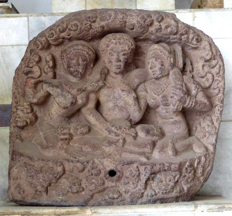 Seduction of Arjuna, Kediri, East Java, 12-13th c